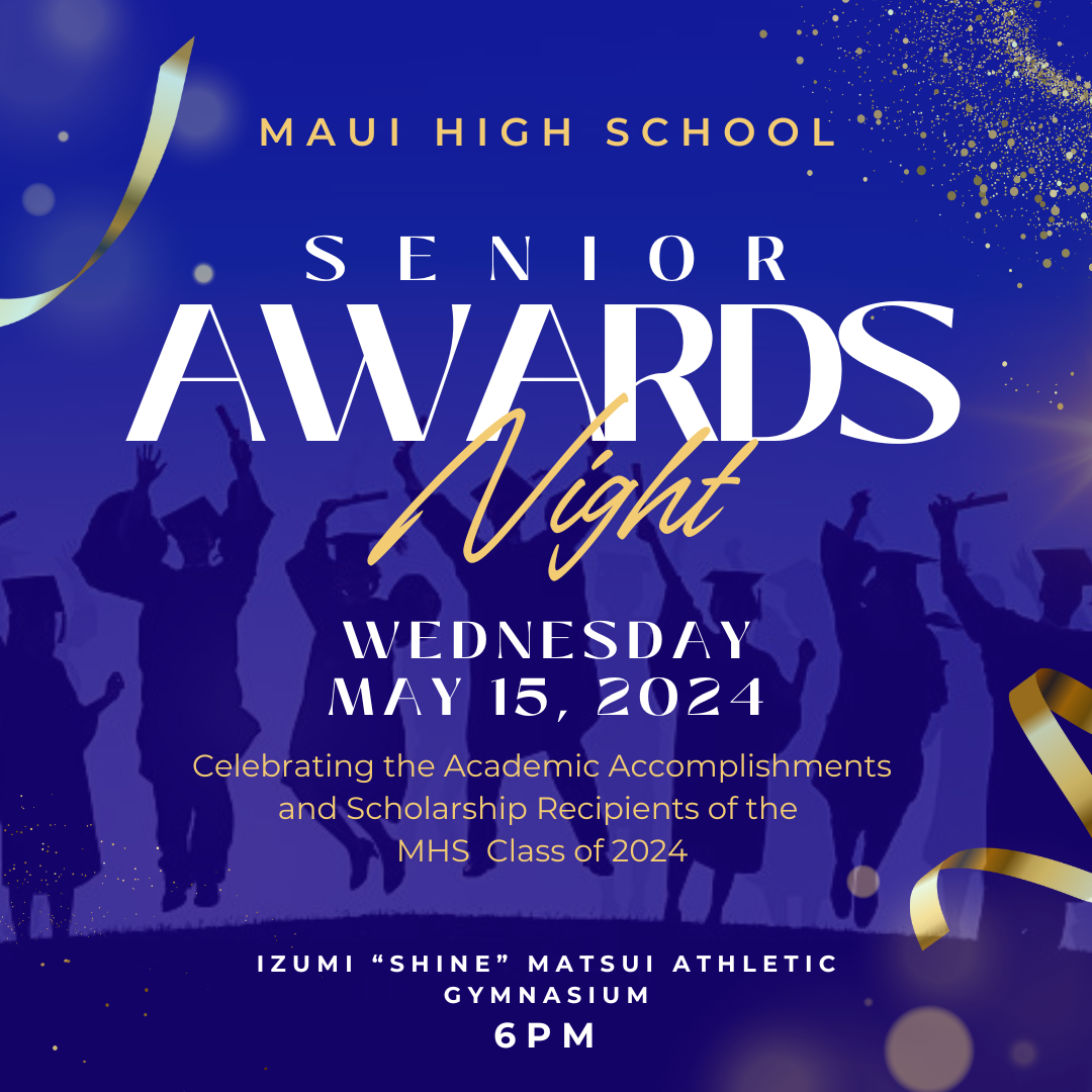Maui High School Senior Awards Night